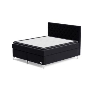 Carpe Diem Beds Skaftö Kontinentalsäng 210×210 Ull / Svart