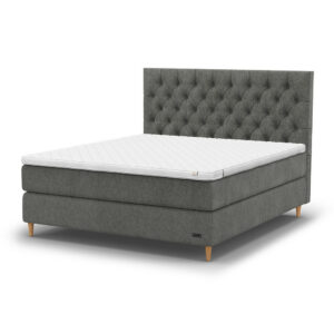 Ekens Elegans LTD Kontinentalsäng 180×200 Dark Grey