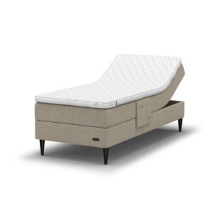 Ekens Elegans Ställbar Säng 105×200 Struktur Råg