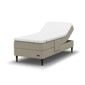 Ekens Elegans Ställbar Säng 120×200 Struktur Råg