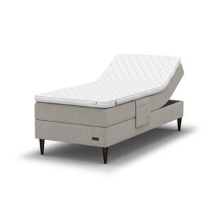 Ekens Elegans Ställbar Säng 210×200 Struktur Lav