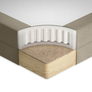 Ekens Essens Ställbar Säng 90×200 Lyster Sand