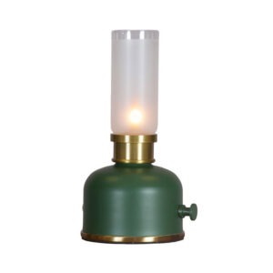 FRIDA Bordslampa Laddbar Mörkgrön