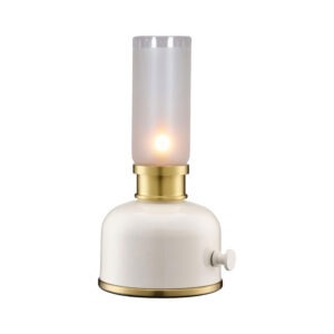 FRIDA Bordslampa Laddbar Vit