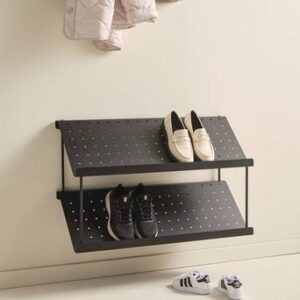 HARPER skohylla Svart