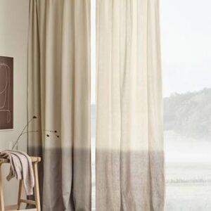 HOMBRE multifunktionsgardin 2-pack Beige