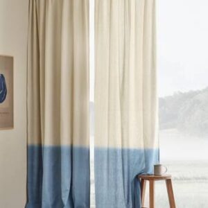 HOMBRE multifunktionsgardin 2-pack Blå