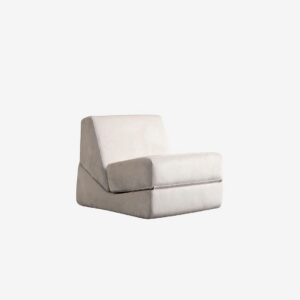Hanah Home – Bäddsoffa med 1 sittplats Origami – Beige – Fåtöljer – Från Homeroom