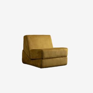 Hanah Home – Bäddsoffa med 1 sittplats Origami – Gul – Fåtöljer – Från Homeroom