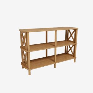 Hanah Home – Bokhylla Fiore – Brun – Bokhyllor – Från Homeroom