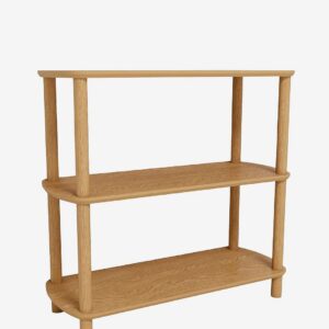 Hanah Home – Bokhylla Rosa 3 – Brun – Bokhyllor – Från Homeroom