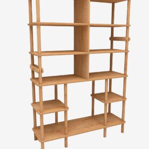 Hanah Home – Bokhylla Salvia – Brun – Bokhyllor – Från Homeroom