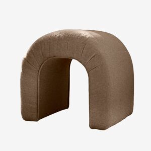 Hanah Home – Puff-Cookie – Brun – Fotpallar & puffar – Från Homeroom