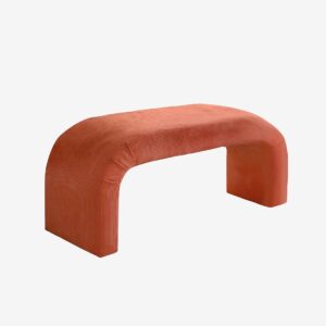 Hanah Home – Puff-Tokio – Röd – Fotpallar & puffar – Från Homeroom