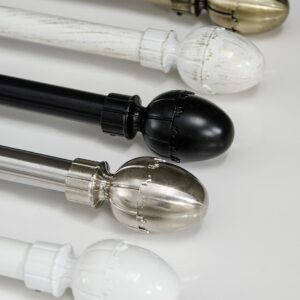 Hasta – Gardinstångset Elin 16/19 – Mässing – Gardintillbehör – Från Homeroom