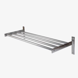 Hatthylla/Skohylla 27x78cm Rostfritt Stål