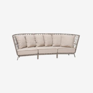 Hillerstorp – 3-sits loungesoffa Jet Set – Beige – Trädgårdssoffor – Från Homeroom