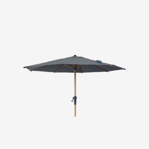 Hillerstorp – 300 cm med vev Parasol – Grå – Parasoller – Från Homeroom