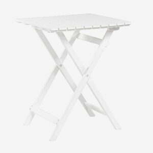 Hillerstorp – Cafébord Åre – Vit – Balkongbord – Från Homeroom