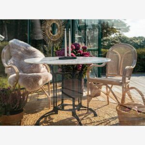 Hillerstorp – Caféstol Silja – Grå – Utestolar & pallar – Från Homeroom