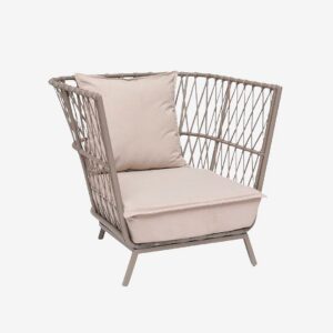 Hillerstorp – Fåtölj Jet Set – Beige – Utefåtöljer – Från Homeroom