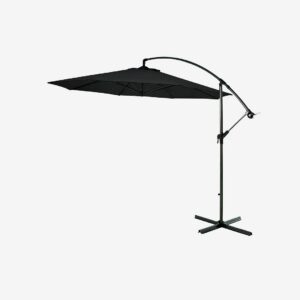 Hillerstorp – Hängande Parasoll 300 cm Sidewinder – Svart – Parasoller – Från Homeroom