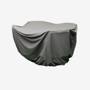 Hillerstorp – Möbel Överdrag Rund Ekeryd Sandhamn Spring Ø165 X 89 Cm Gray – Grå – Möbelskydd – Från Homeroom