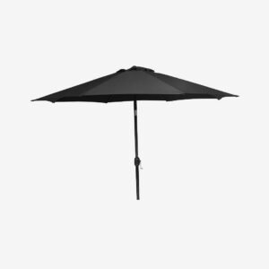 Hillerstorp – PARASOLL ø 300 cm – Svart – Parasoller – Från Homeroom
