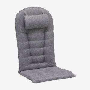 Hillerstorp – Solstol Dynor Tennessee med nackkudde – Grå – Solstolsdynor & solsängsdynor – Från Homeroom