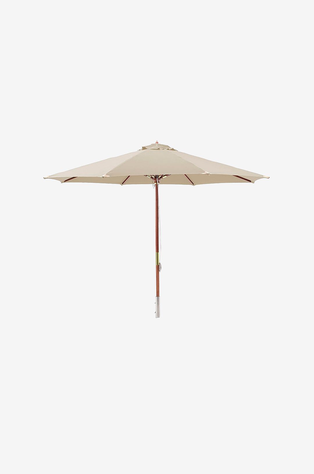 Hillerstorp – Trä 300 cm Luxury Parasol – Beige – Parasoller – Från Homeroom