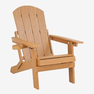 Homeroom Collection – Mona Fällbar Adirondackstol – Brun – Loungemöbler – Från Homeroom