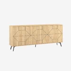 Homitis – Avlastningsbord Dune Long – Gul – Skänkar & sideboards – Från Homeroom