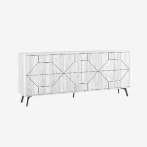 Homitis – Avlastningsbord Dune Long – Vit – Skänkar & sideboards – Från Homeroom