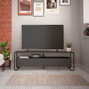 Homitis – Mediabänk Cornea – Grå – TV-bänkar & mediabänkar – Från Homeroom