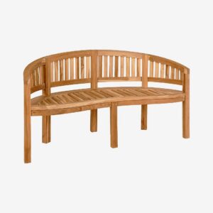 House Nordic – Bananformad bänk Boca – Brun – Bänkar – Från Homeroom