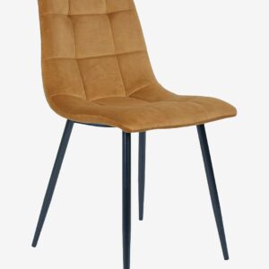 House Nordic – Matstol Los Angeles, sammet, 2-pack – Gul – Stolar – Från Homeroom