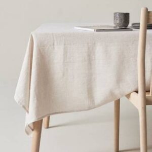 JONIE linneduk Linnebeige