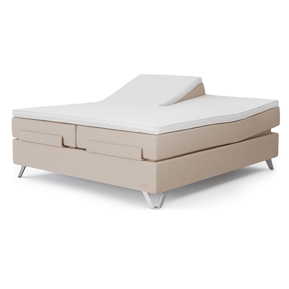 Jensen Ambassadör Aqtive II Ställbar Säng-24 105x210 483 Beige