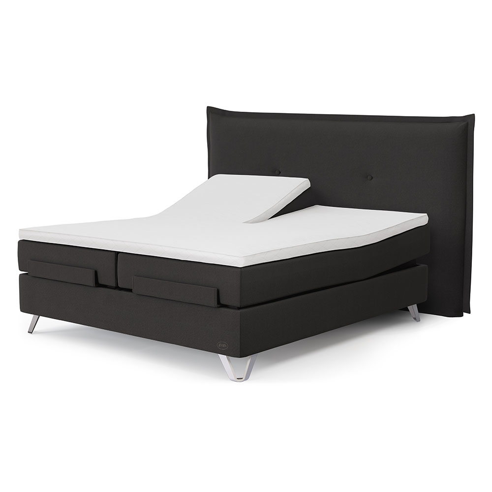 Jensen Ambassadör Aqtive II Ställbar Säng-24 160x200 492 Anthracite