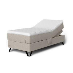 Jensen Prestige Aqtive II Ställbar Säng 120×210 399 Cotton Cloud