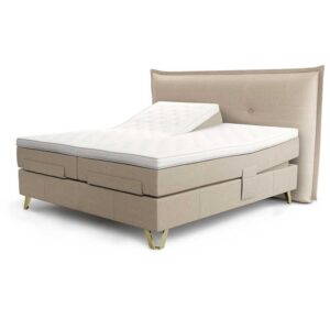 Jensen Supreme Aqtive II Ställbar Säng 160×200 301 Natural Beige