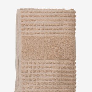 Juna – Handduk Check – Beige – Handdukar – Från Homeroom