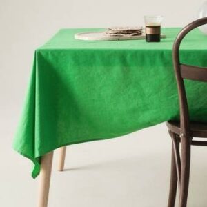 KIT linneduk Ärtgrön