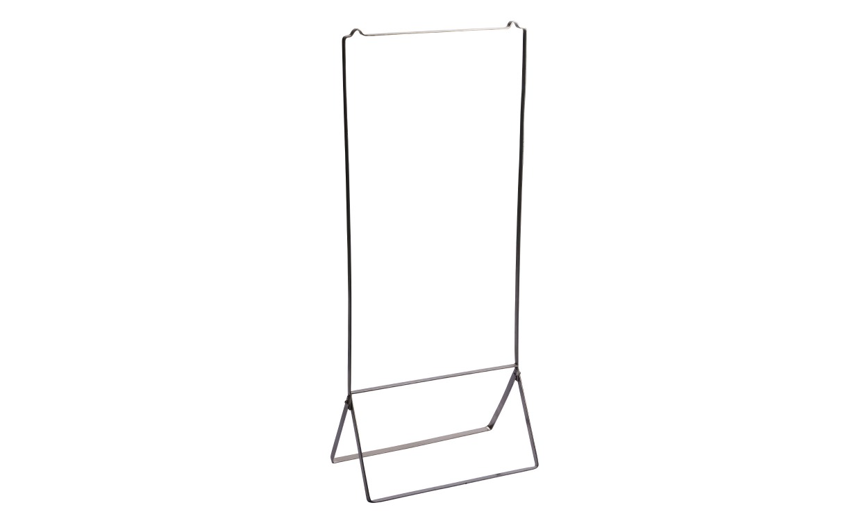 KLÄDHÄNGARE Stålgrå