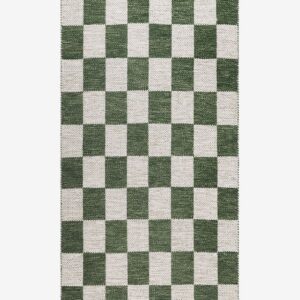 KM Home – Matta i ull Chessie – Grön – Ullmattor – Från Homeroom