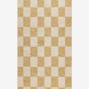 KM Home – Matta i ull Chessie – Gul – Ullmattor – Från Homeroom