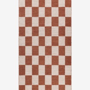 KM Home – Matta i ull Chessie – Orange – Ullmattor – Från Homeroom