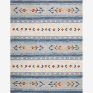 KM Home – Ullmatta Fagersta – Blå – Ullmattor – Från Homeroom