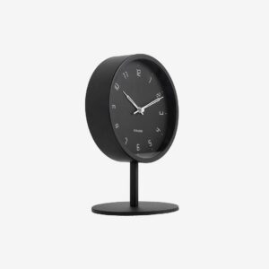 Karlsson – Bordsklocka Stark – Svart – Väggklockor & bordsur – Från Homeroom