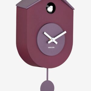 Karlsson – Vägg Klocka Grato Cuckoo – Lila – Väggklockor & bordsur – Från Homeroom